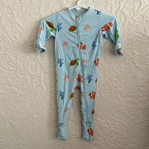 Seny Kids Under the Sea Shells Fish Turtles Light Bamboo Sleeper 0-3 Months